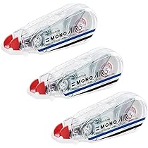 Amazon | トンボ鉛筆 修正テープ 5mm MONO モノエアー (軽いタッチ・高