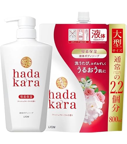 Amazon | ハダカラボディソープ サラサラ 本体 × 12個セット