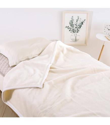 Amazon｜西川 アクリルニューマイヤー 毛布 毛羽部分アクリル100