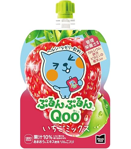 Amazon.co.jp: ミニッツメイド ぷるんぷるん Qoo(クー) みかん味