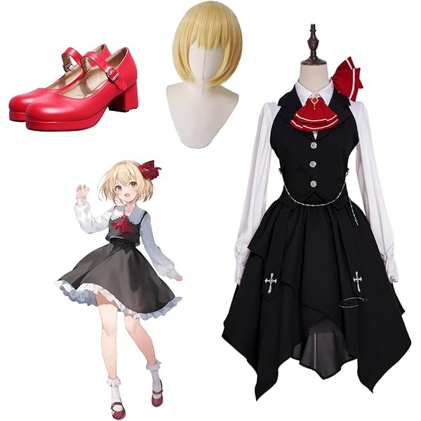 Amazon.co.jp: [XIN XIN] ルーミア コスプレ 衣装/(ウィッグ 靴別売り
