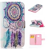 UNEXTATI Galaxy S6 Edge ケース 高級 PUレザー 手帳型ケース 液晶保護 カバー カード収納 Samsung GalaxyS6 Edge 用 Case Cover (マルチカラ