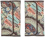 犬印本舗 ルーナエッセ リバティプリントショルダーベルトカバー ブラウン 141-3935