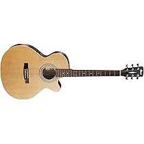 Amazon | Cort 6弦アコースティックエレキギター、右、オープン