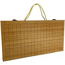 Amazon | 囲碁セット 囲碁 碁盤セット 19路盤 携帯便利 折り畳み式碁盤