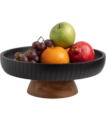 Amazon.co.jp: MoMA Satellite Fruit Bowl in Black, Large : Arteum