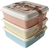 ティ ワールド スヌーピー 弁当箱 スタック式ピクニックケース 角型(大) 3段 2.5L×3 PEANUTS SNOOPY & HIS FRIENDS 日本製