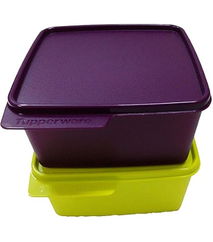 Amazon | Tupperware TUPP INDプラスチック容器2.5リットル（2個セット