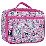Wildkin Olive Kids Lunch Box,One Size,Watercolor Ponies Pink [並行輸入品]