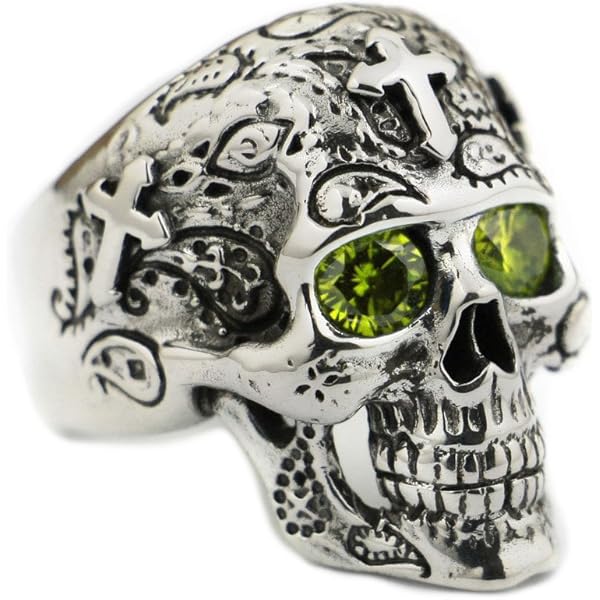 Amazon | [LINSION] 赤 キュービックジルコニア アイ 925