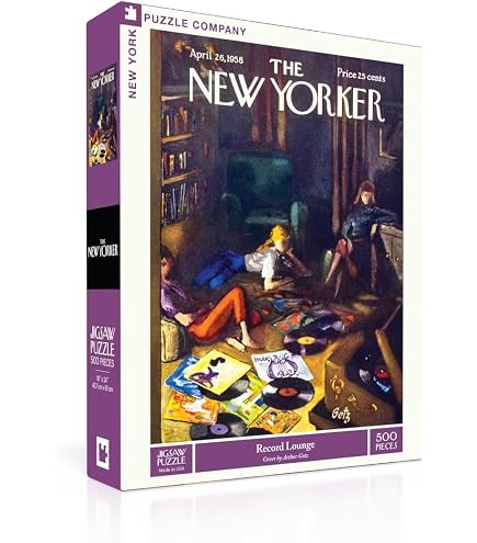 The New Yorker 1000ピースジグソーパズル Amazon | New York Puzzle Company - New Yorker Enchanted Garden