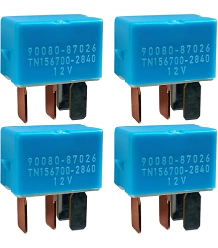 Amazon.co.jp: TC-Masterles 90987-02028 AC交換用リレー 12VDC 30A 4