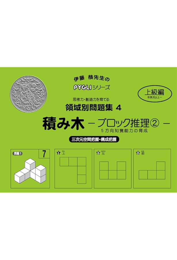領域別問題集05 積み木ブロック推理3(ピグマリオン|PYGLIシリーズ