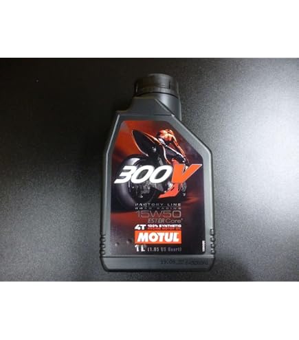 Amazon | (モーチュル) Motul競技会用化学合成オイル 300V 4T 15W50