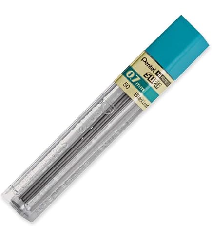 Amazon.co.jp: ぺんてる スーパーハイポリマー詰め替え芯 (2B) - 0.9mm