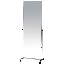 Amazon.co.jp: 弘益 koeki スタンドミラー ノンフレームタイプ P-1126M