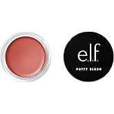 e.l.f. Putty Blush, Creamy & Ultra Pigmented Formula, Infused with Argan Oil & Vitamin E, Bali, 0.35 Oz (10g)