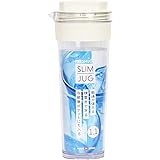 タケヤ化学工業 耐熱 冷水筒 スリムジャグ II 1.1L ミルクホワイト