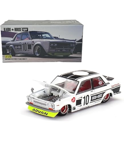 Datsun 510 Pro Street JPN V1 Limited Edition 1/64 Diecast Model