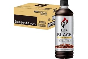 Fire(ファイア) キリン ワンデイ ブラック コーヒー 無糖 600ml 24本 ペットボトル