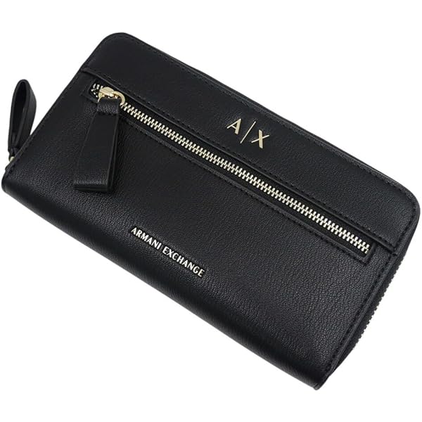 Amazon | [アルマーニエクスチェンジ] ラウンドファスナー長財布（小銭