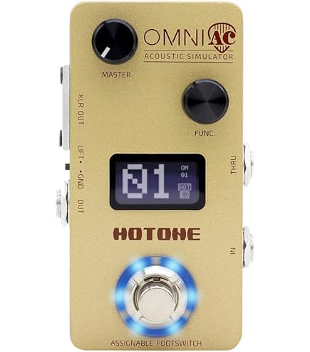 Amazon | NUX NuX Optima Air アコースティックシミュレーターペダル