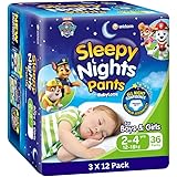 BabyLove SleepyNights Pants 2-4 years (12-18kg) | 36 Pieces (3 X 12 pack)