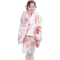 Amazon | [KYOETSU] [キョウエツ] 七五三 3歳 女の子 着物 セット 被布