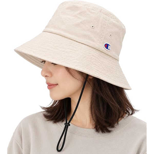 Amazon | [COACH] コーチ 帽子 コットン レザー シグネチャー バケット