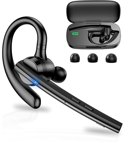 Amazon.co.jp: New Bee Bluetoothヘッドセット 片耳 CVC8.0+ENCノイズ
