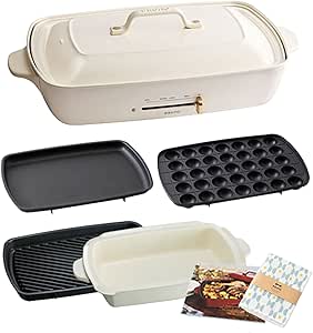 サクラチェッカー Bruno ブルーノ ホットプレート グランデ サイズ 本体 プレート4種 たこ焼のやらせ評価 口コミをチェック