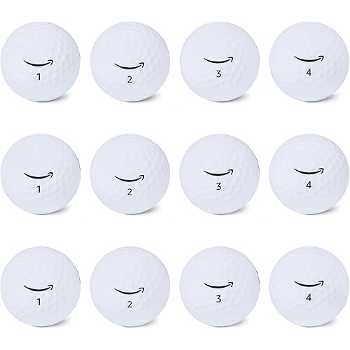 Amazonベーシックゴルフボール Hyper Soft 1ダース（12個入）