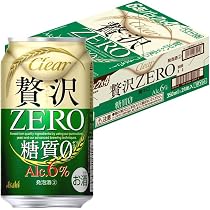 Amazon.co.jp: クリアアサヒ 贅沢ゼロ 缶 350ml 6缶パック×4 350ml