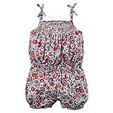 カーターズ Carter's ロンパース フローラル 袖なし 綿100% Floral Romper 12M (72-78cm) [並行輸入品]