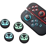 Switch対応 Joy-Con シリコンケース（左右）+ スティックカバー（4個） ジョイコンカバー 可愛い 滑り止め 手触りいい 超耐磨 全面保護 最軽量 防汚 可愛い熊 (ブラック)