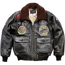 ヴィンテージ G-1 フライトジャケット レザー 羊革 襟ボア 裏地