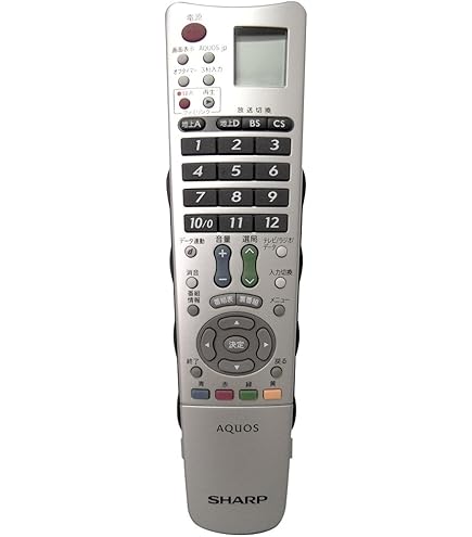 シャープ テレビリモコン GA550WJSA d2ldlup Amazon | (SHARP)シャープ AQUOS テレビリモコン GA550WJSA