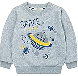 PANCY 子供服 春秋 長袖 Tシャツ トレーナー 丸い襟 キッズ 男の子 女の子 ベビー おしゃれ カジュアル ファッション 可愛い 宇宙人 プリント 4色