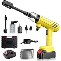 Amazon | 高圧洗浄機 コードレス【超軽量 2026年改良進化モデル 9Mpa