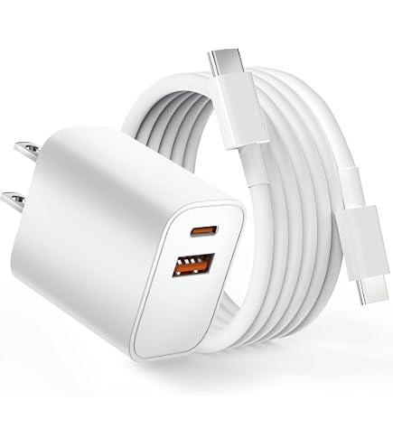 Amazon | USB 充電器/Type-C ケーブル セット [18W/QC3.0急速充電対応