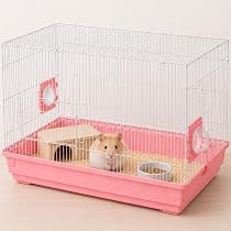 Amazon | ハムスター ケージ 大型 幅57.5cm 金網タイプ 小動物ケージ