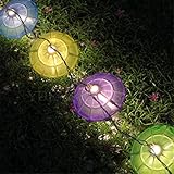 Infabe ハロウィン LED LEDライト 飾りスター クリスマス ホームパーティー LEDストリングライト 傘形の装飾 雰囲気作り クリスマス飾り 電飾 電球 電池 ルミネーション かわいい