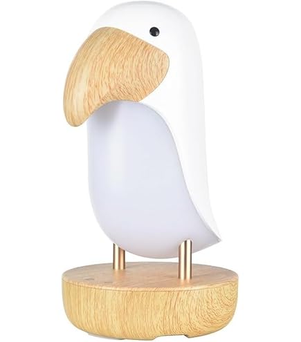 Amazon.co.jp : LEDHOLYT オオハシ鳥ナイトライト かわいい白い