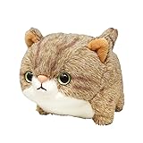 内藤デザイン研究所(Naitou Design) ぽちゃまるネコ科シリーズ (S) ツシマヤマネコ ぬいぐるみ 雑貨 高さ約8cm