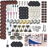 SPTA ロータリーツールアクセサリーセット付きボックス サンディング/グラインディングセット 為に 1/8"（3mm）シャンク Dremel (ドレメル）Proxxon ロータリーツール--サンディ