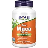 [海外直送品] ナウフーズ 生マカ 750mg 90ベジカプセル