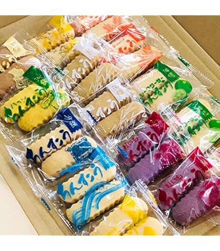 Amazon.co.jp: 南国製菓 ちんすこう50袋 (100個) 10種類の味2箱 : 食品