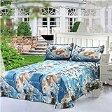 4Pcs Suit Polyester Fiber 3D Cockleshell Undersea World Reactive