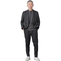 Amazon.co.jp: [NEVEREND] セットアップ メンズ スーツ ストレッチ