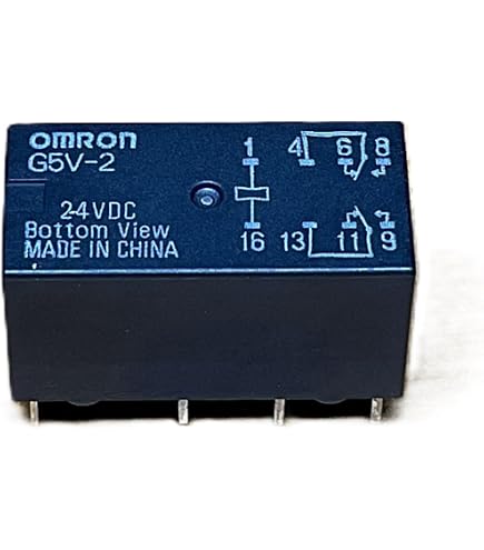 Amazon | オムロン DC24VミニリレーG5V-2 G5V2DC24V | 電気機械式